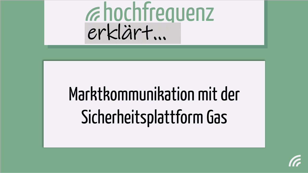 Hochfrequenz erklärt Marktkommunikation mit der Sicherheitsplattform